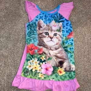Girls cat pajamas